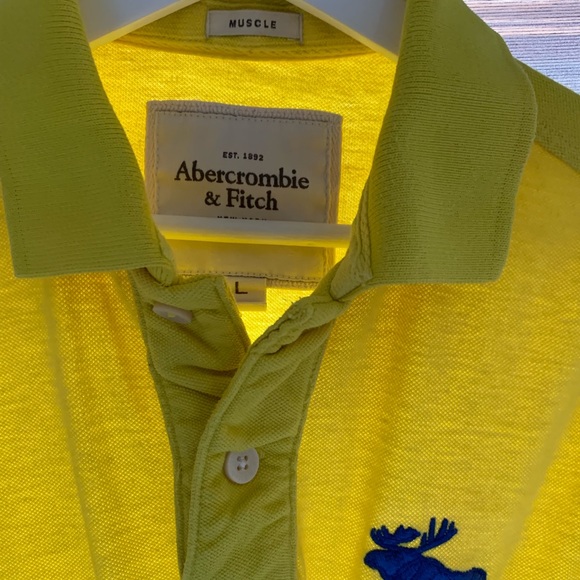 Abercrombie & Fitch Polo Tee Men’s Size Large - Picture 2 of 4
